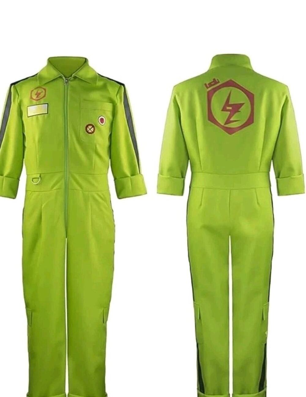 Super DanganRonpa 2 Cosplay Costume Kazuichi Souda Jumpsuit Sz S Anime Halloween